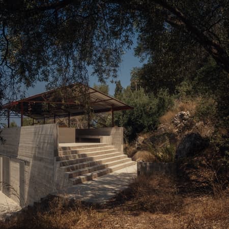 House in an Olive Grove